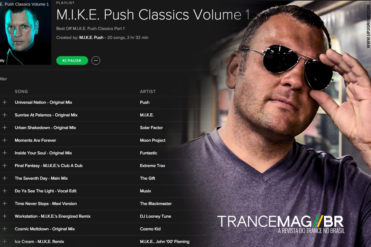 M.I.K.E. Push Classics Vol. 01  Playlist Spotify de grandes clássicos!
